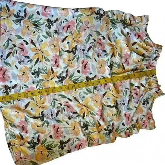 Unbranded Women's Ruffle Sleeve Floral Tank Top. - Picture 6 of 9